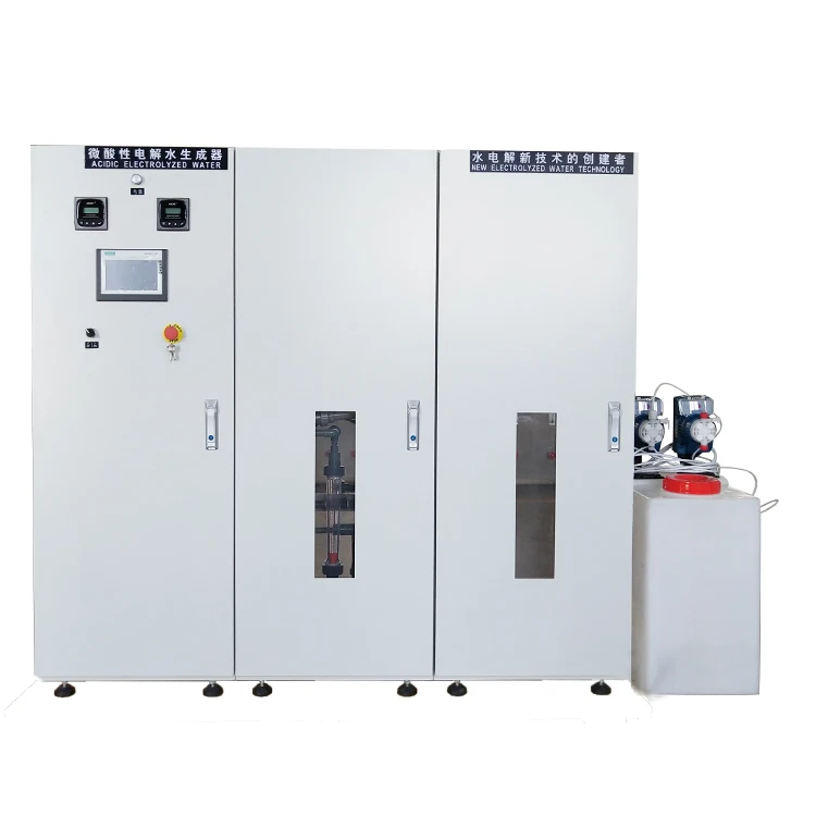 Industrial Fully Automatic Electrolysis Hocl Hypochlorous Acid Generator Hocl Electrolyzed Water Generator Machine