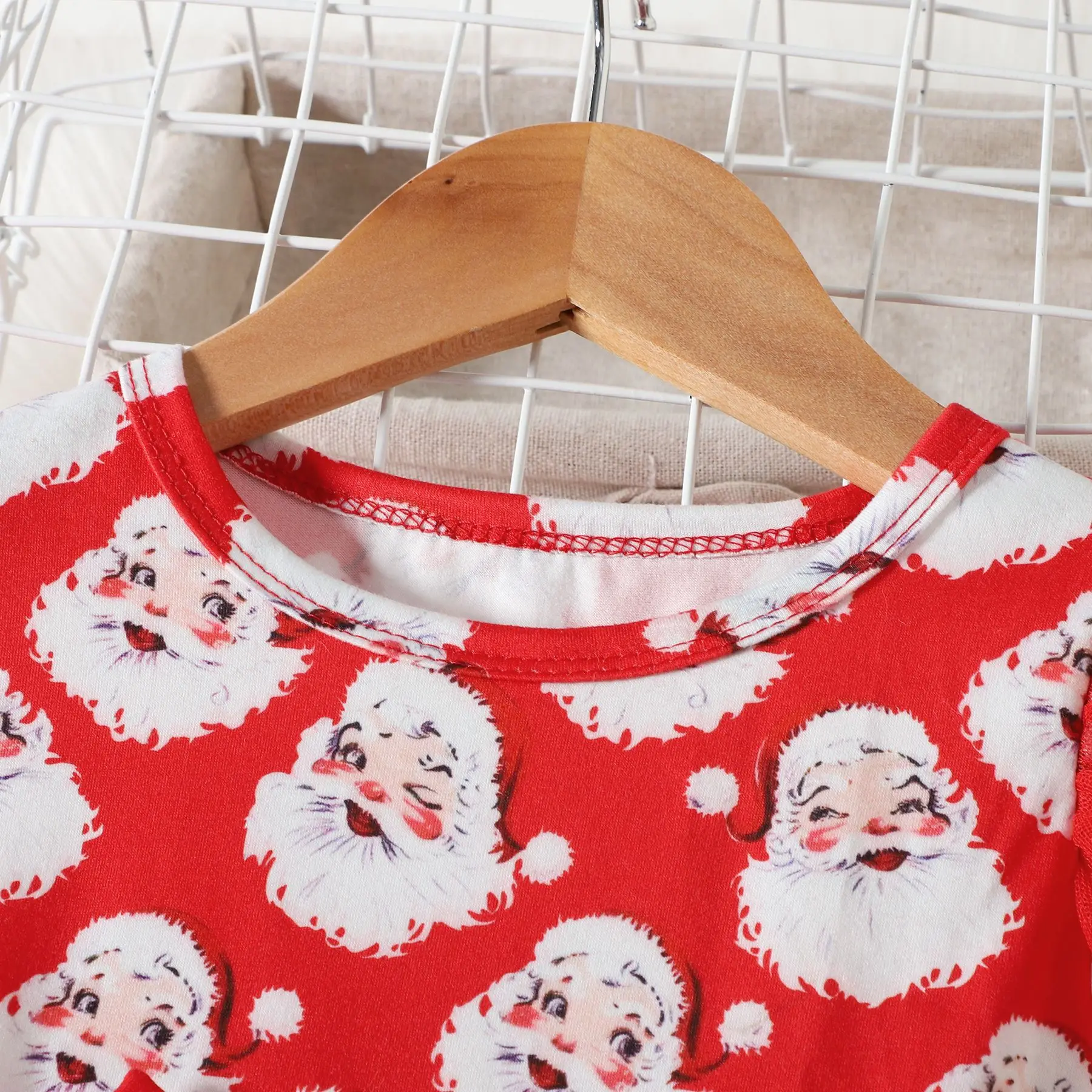 Xmas Baby Girls Dress Santa Claus Red Mesh Skirt Tutu Dress Princess Outfits Christmas Dress for Children