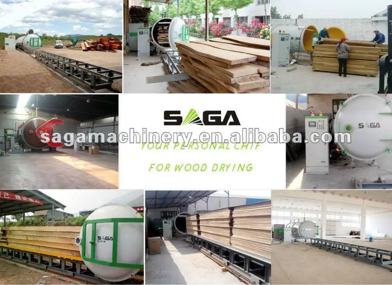 High frequency heating vacuum wood drying machine  For Furniture HFVD120-SA  HF wooddryers