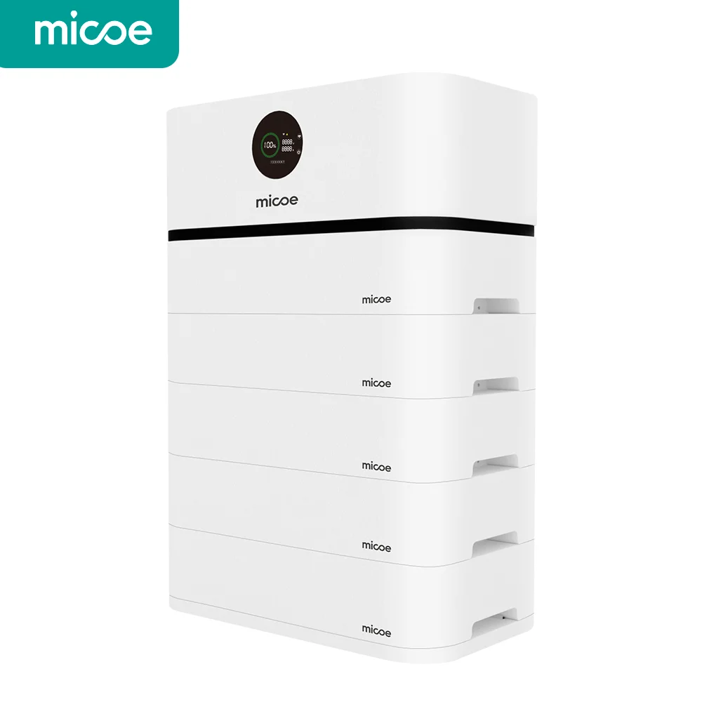 Аккумулятор Micoe ESS LFP 5/10/15/20/25/30/35 кВтч BMS для бытового использования PV Connected WiFi APP Monitor легко устанавливается OEM