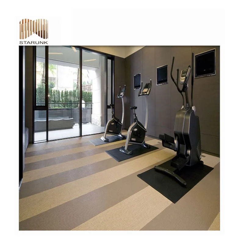 Self Adhesive Laminate Antistatic Fireproof Pvc Flooring Vinyl Carpet Tiles for House