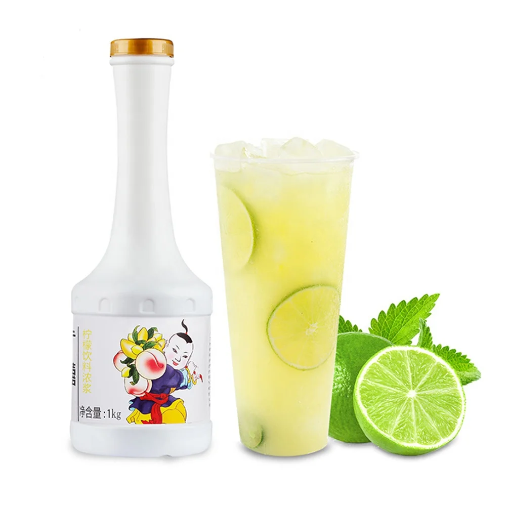 1kg Guangxi Beverage Additive Lemon Juice Concentrate for Lemon Drinks