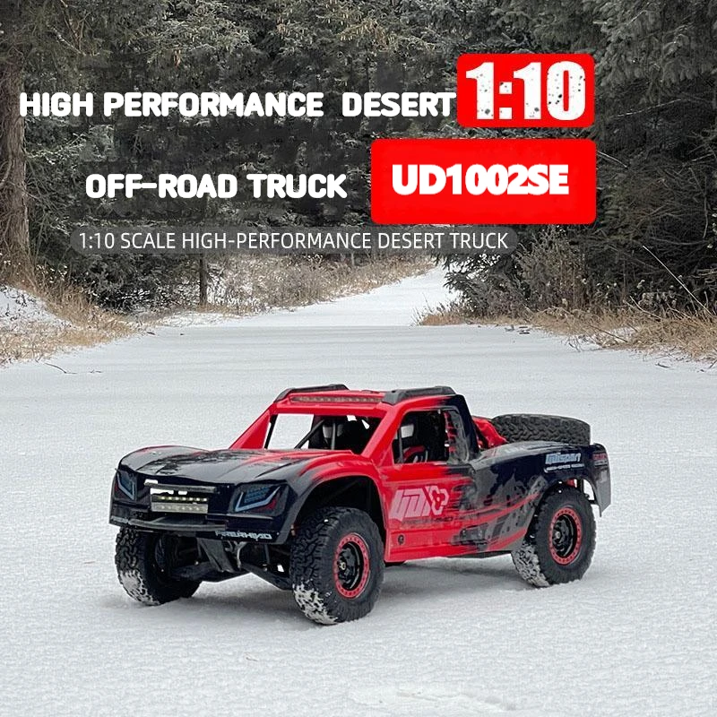 UD1002SE 60 км/ч 1:10 2 4 г внедорожный Радиоуправляемый грузовик 120A водонепроницаемый бесщеточный двигатель для радиоуправляемого автомобиля Модель Багги RTR