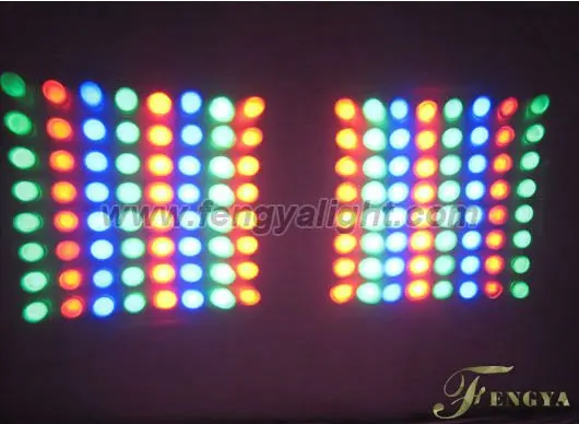 DMX512 IP20 4x4 LED Blinder Lights 16x10W RGB 3in1 LED Matrix Light