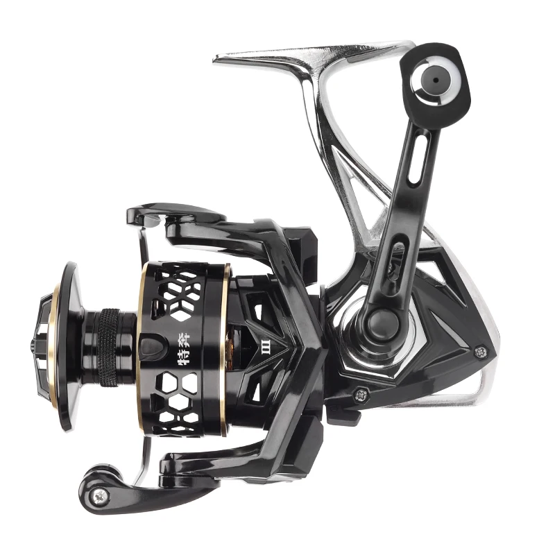 Strong Metal Frame Fishing Reel with Durable & Corrosion Resistant Stainless Steel Bearings Spinning Saltwater Fishing Reels