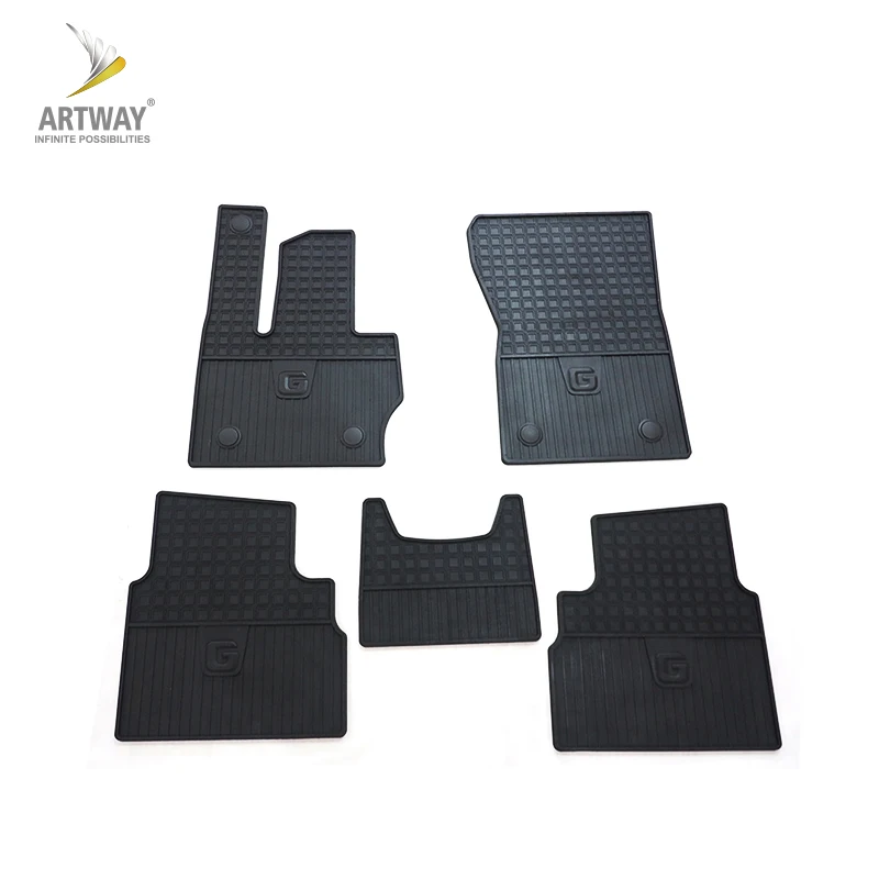 Car interior accessories decorative foot pad parts carpet car foot mat for mercedes G class w464