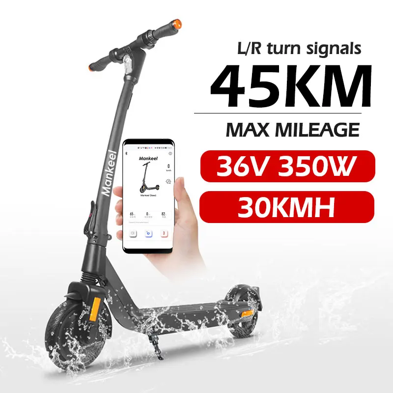 Mankeel Steed 10.4Ah 350W 8.5 Inch Abs Braking 500W Motor Scoter Eu Warehouse Electric Scooters