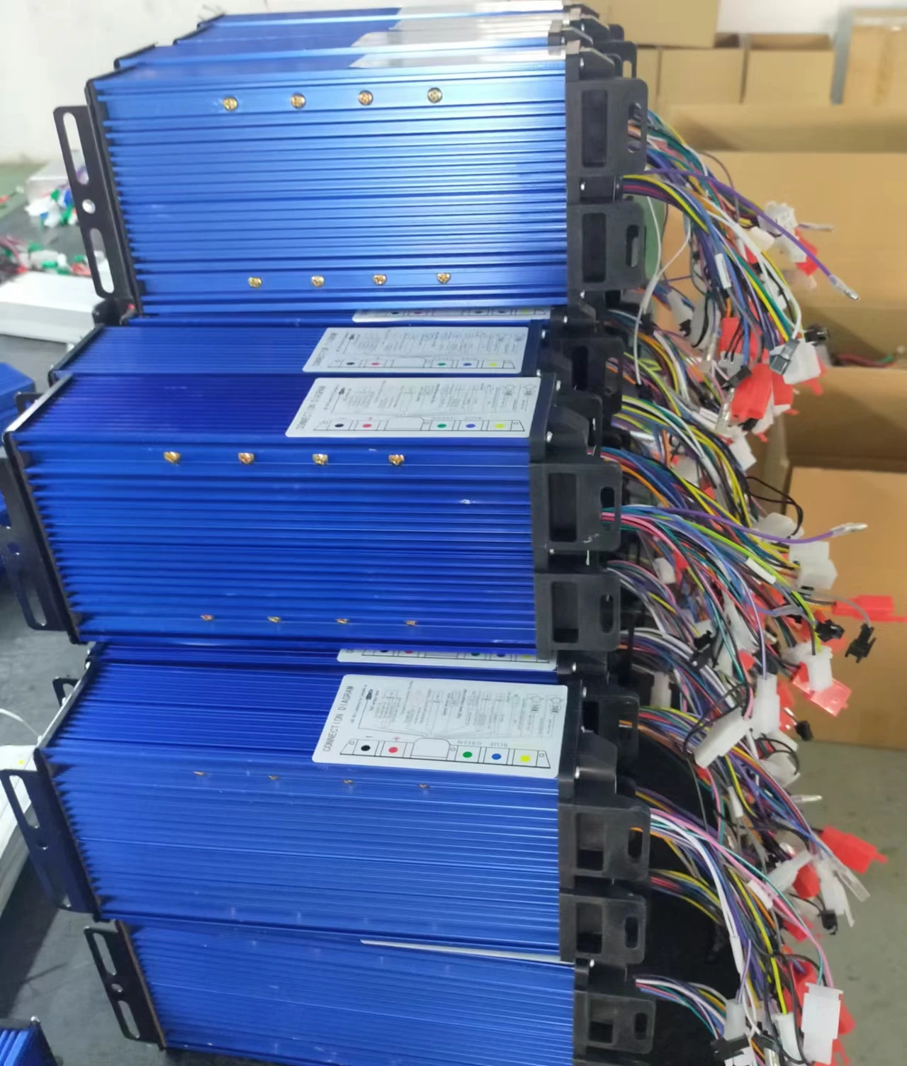 Chinese Factory Big Rated Power Brushless 20 Kw Electric Dc With Motor Controller for E-rickshaw