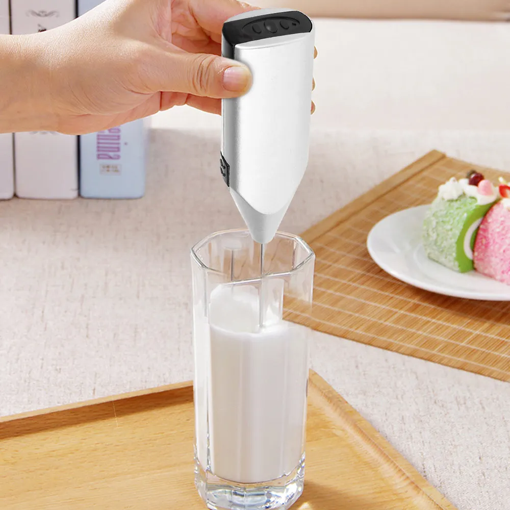 
Battery Operated Powerful Egg Beater Whisk Mixer Stirrer Drinks Coffee Frother 