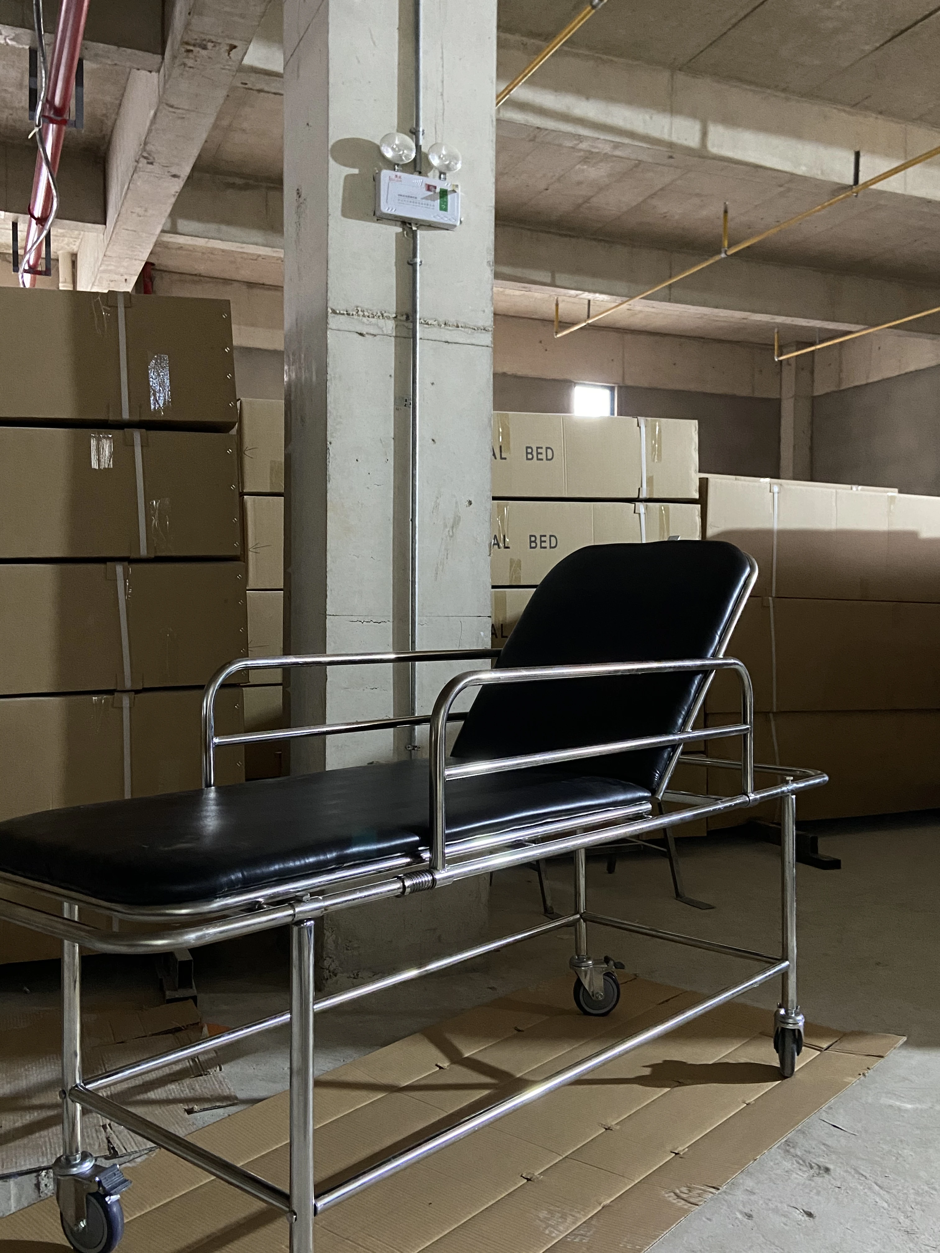 stainless steel  ambulance stretcher Patient Stretcher Transfer Trolley