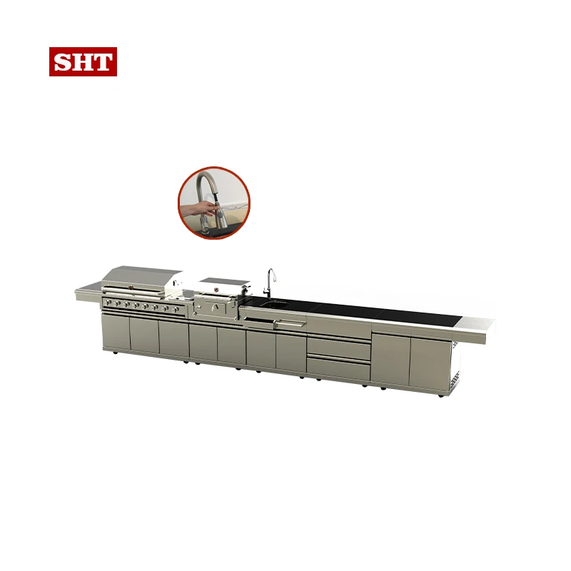 Outdoor Bbq Kitchen Modular Cabinets New Cabinet Furniture Island Outdoor Kitchen With Wheels