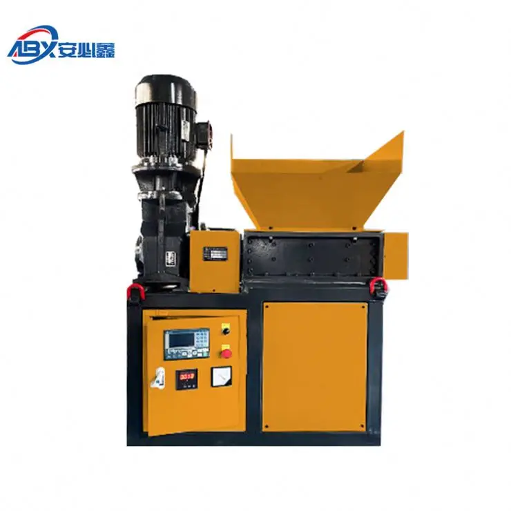 ABX300-2S 3KW Latest Design Skd11 Material Blades Plastic Crusher Glass Bottle Shredder Machine Price