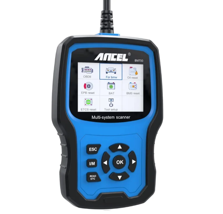 Автомобильный сканер OBD2 считыватель кодов Ancel BM700 все системы Диагностика для BMW MINI бесплатное обновление OBD 2 диагностический инструмент