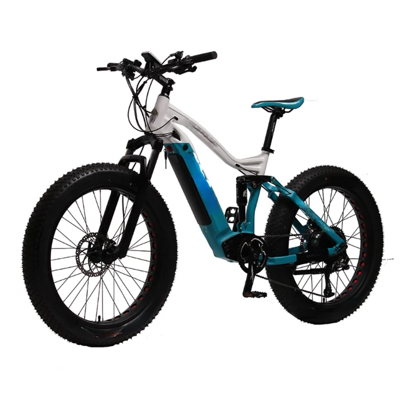 Colorful 9 Speed 500 W 48 V Mid Drive Rear Hub Motor Electric Mountain Bike