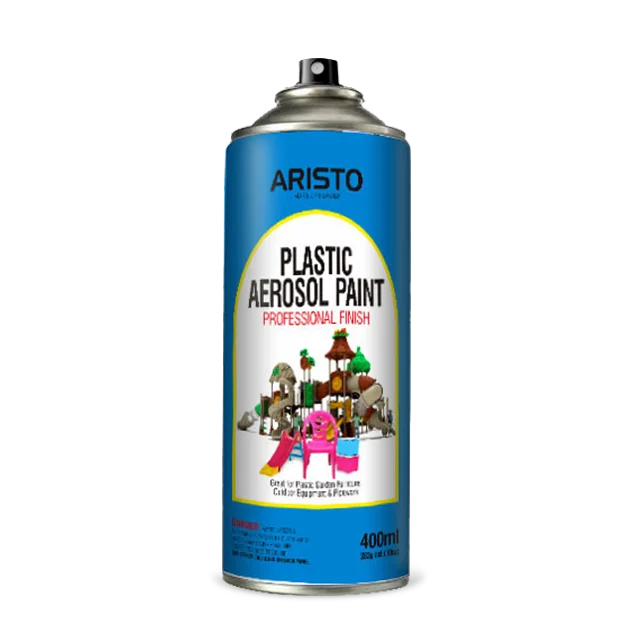 Aristo plastic aerosol paint, best selling 400ml OEM paint for plastic, funiture