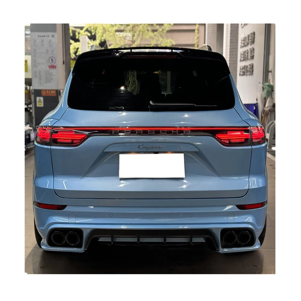 Luxury Car exterior kit Porsche Cayenne 9Y0.1 rear bumper kit for Porsche Cayenne 958.1
