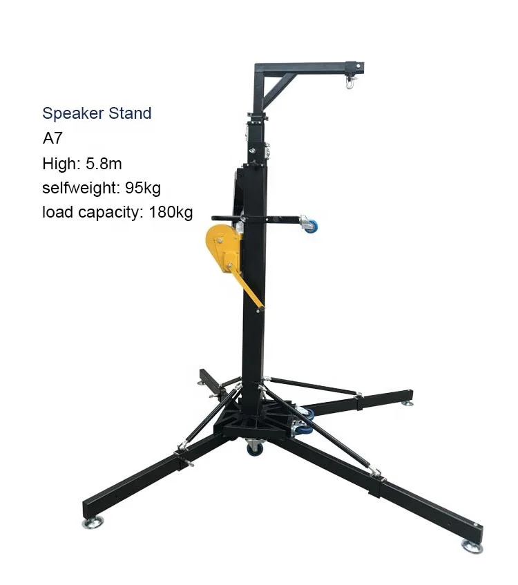 Dragonstage Lighting Tower Lift Stand Truss Lift Tower 6m