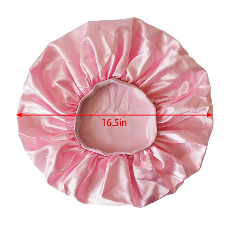 Blank Satin Frontal Hair Wrap Headband Bonnets Sleep Silk Bonnet Elastic Satin Breathable Headwear Bonnet Hat