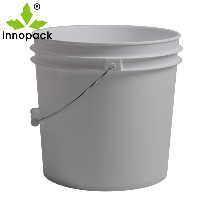 
2 gallon plastic paint bucket with lid plastic pails for coating 