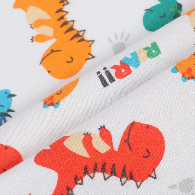 Breathable Stretch Cotton Fabric  Digital Print Customize Your DIY 95 cotton 5 spandex fabric For Kids