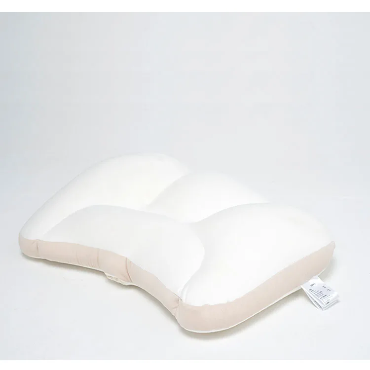 Custom Logo Ergonomic TPE Hose Cervical Pillows for Pain Relief Home Detachable and Washable Bed Pillow Adult