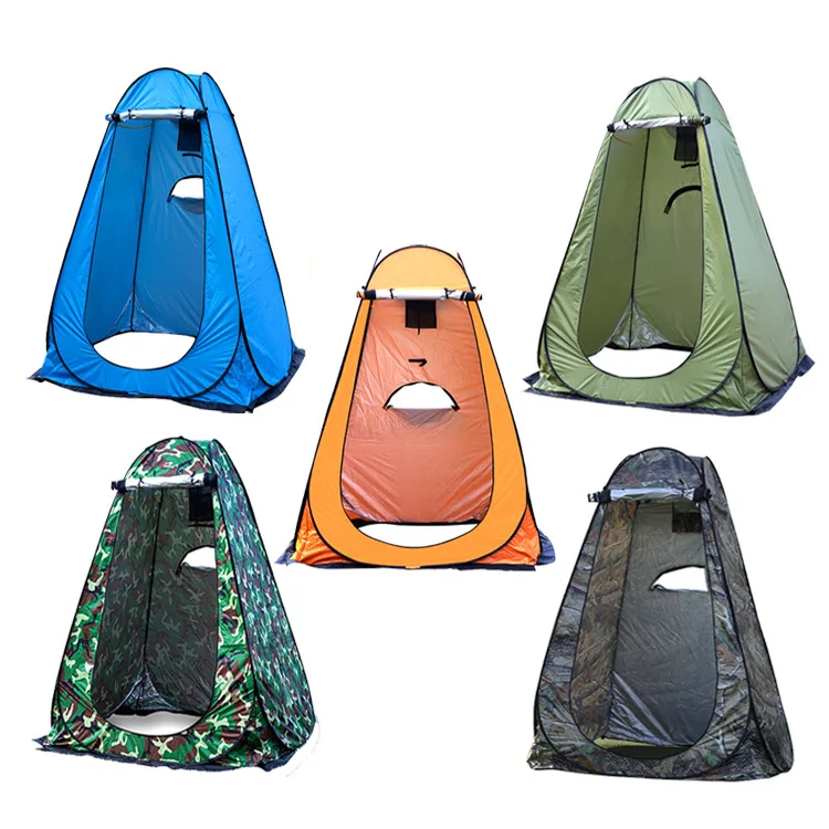 Bath mobile toilet outdoor shower camping dressing bath tent quickly open outdoor building-free camping toilet