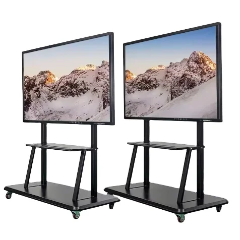 Electronic Smart Digital Whiteboard 4K Ultra HD Anti-glare glass Touch Screen 65/75inch Interactive White Board