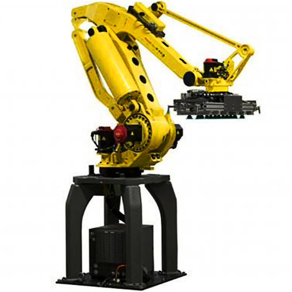 Low Price case stacking packing robot palletizer machine for Oral liquid carton