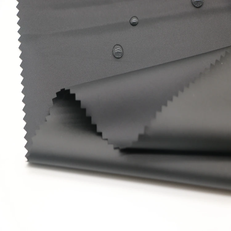 QUALITY  100% POLYESTER 190T TAFFETA WITH  PVC COATED FOR  RAIINWEAR