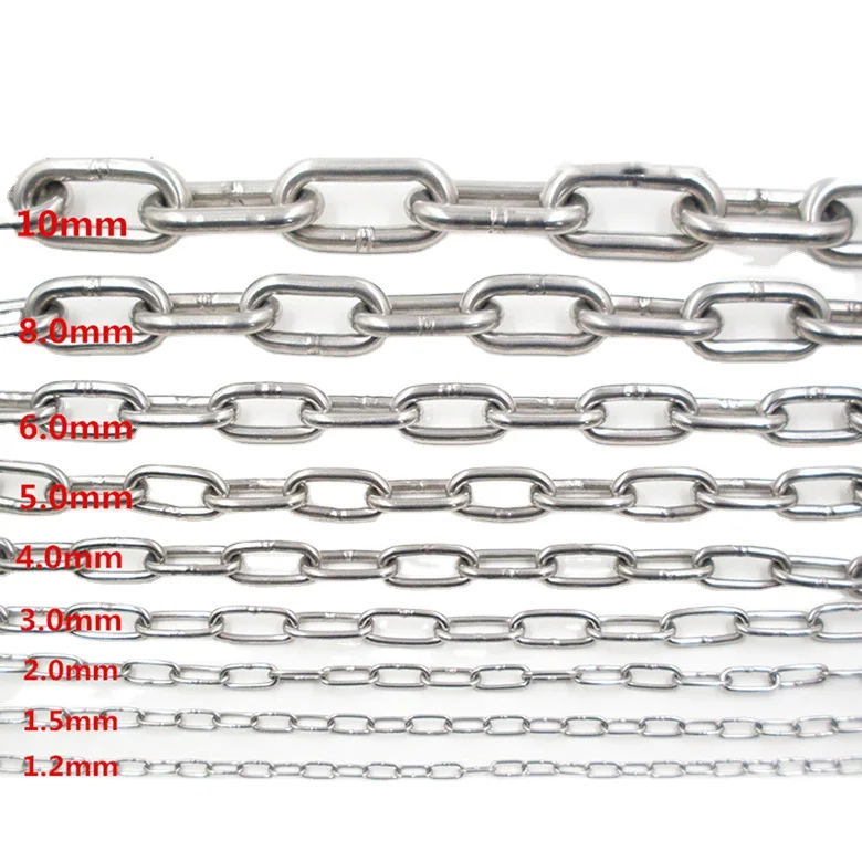 Foshan metal 3mm marine hardware chain link