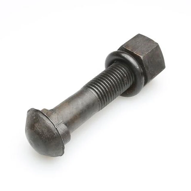 Custom All sizes track bolt fish bolt Round oval neck bolt