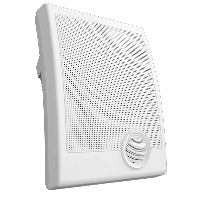 10W Economic White Wall Mounted Speaker for background music OEM.ODM Wall Mounted Speaker