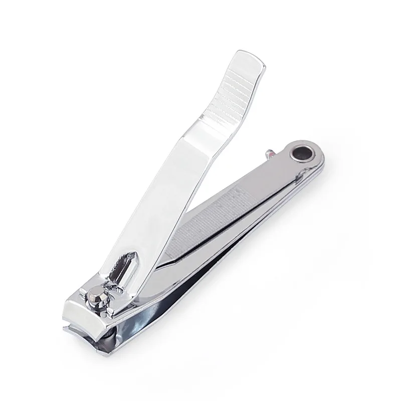 Sunshine professional lager size nail clippers straight edge stainless steel  silver nail cutter set