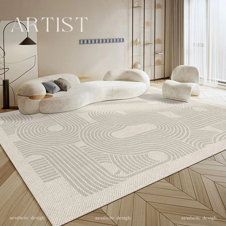 Customized Wholesale Super Soft Imitate Cashmere Carpet Mats Fluffy Rug Carpet Child Carpet Besides Bed