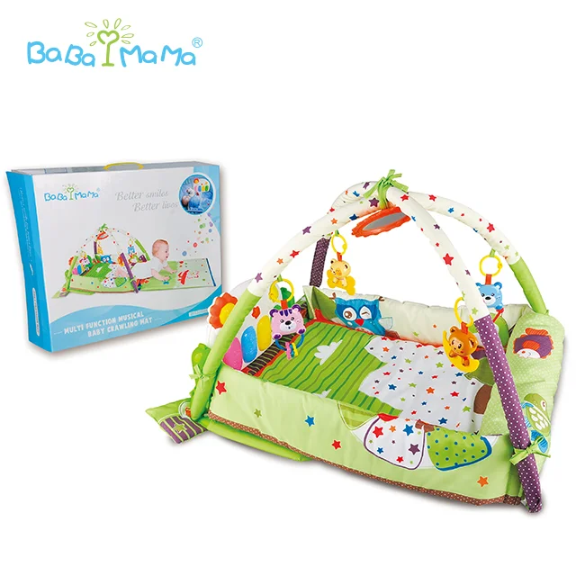 Early Educational Piano Keyboard Toys Baby Gym Puzzles Mat Baby Music Play Mat For Kids