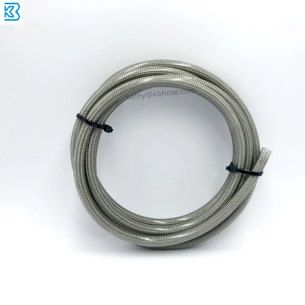 An3 3an an-3 sae j1401 1/8 дюйма 3 2 мм мотоциклетный цветной плетеный нейлоновый тормозной шланг из нержавеющей