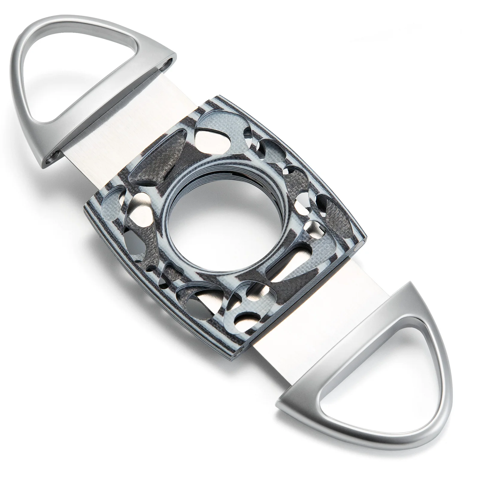 CIGARLOONG высококачественные ножницы для сигар из нержавеющей стали специальные инструменты резак Пользовательский логотип роскошный классический стиль