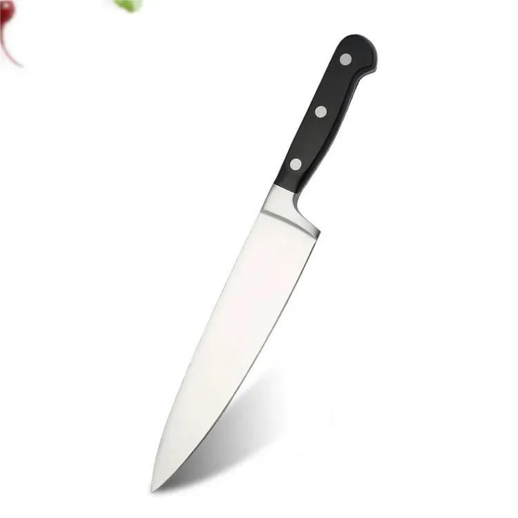 Razor Sharp Kitchen Chef Knife Stainless Steel Slicing Meat Abs Handle Chef Knives