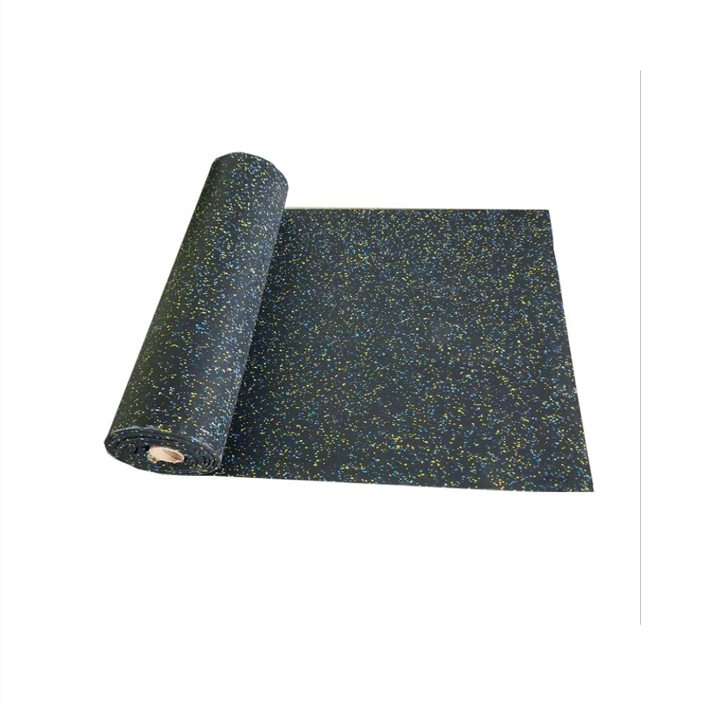Wholesale Industrial Shock Absorbing Black Color Gym Floor Mats Natural Silicone Fluorine EPDM Neoprene Rubber Sheet