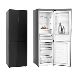 Large Energy-Saving Double Door Frost-Free Refrigerator for Home or Hotel Use Bottom Freezer with Automatic Defrost