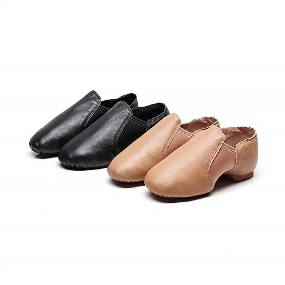 Sasan Genuine Leather Dnace Jazz Shoes Modern Dance Soft Women Men Dance Brown Club Shoe Black,brown Standard Wildauto OEM\ODM