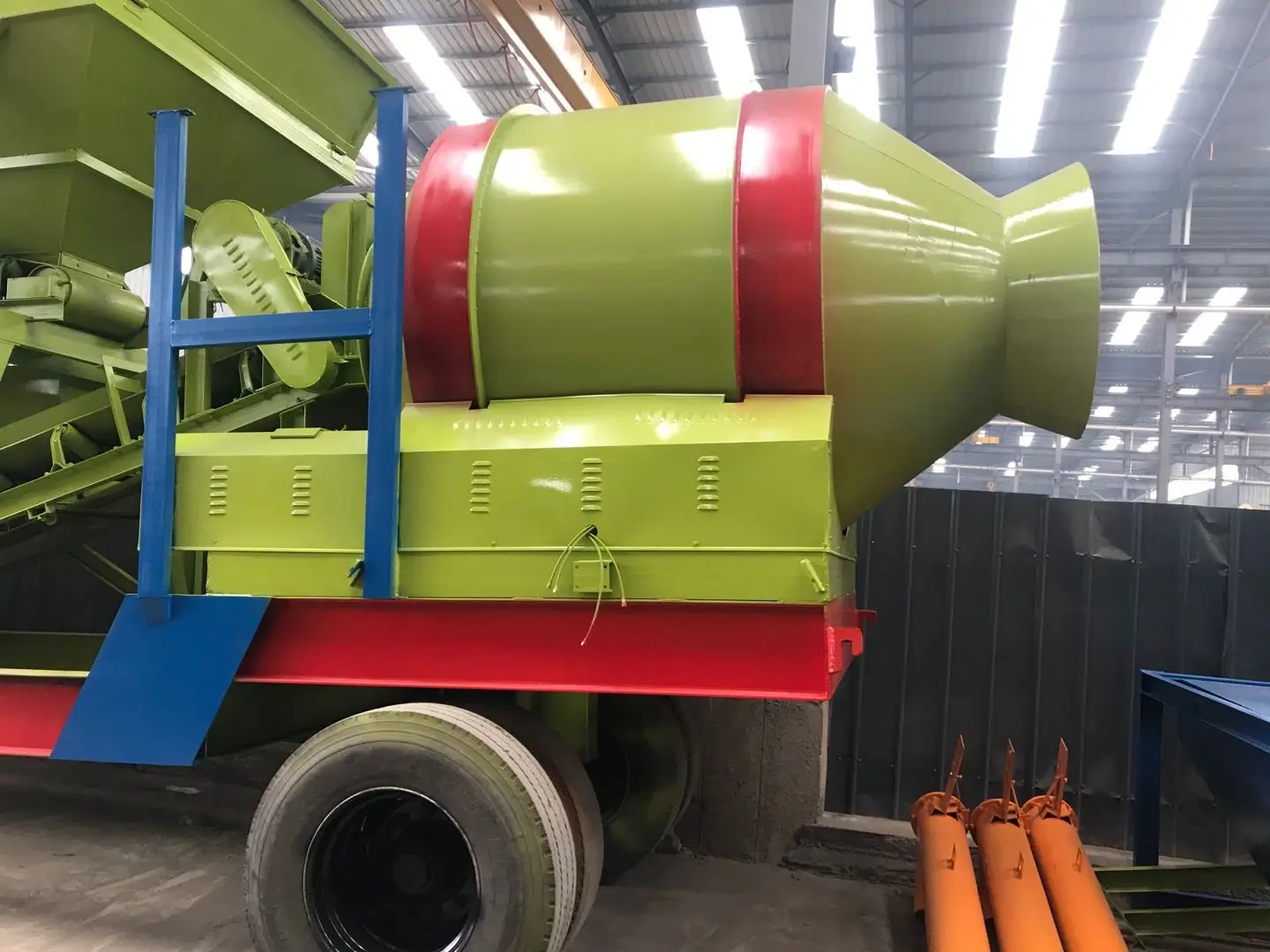 2023 Hot sale YHZS50 Mobile Concrete Batching Plant price for sale