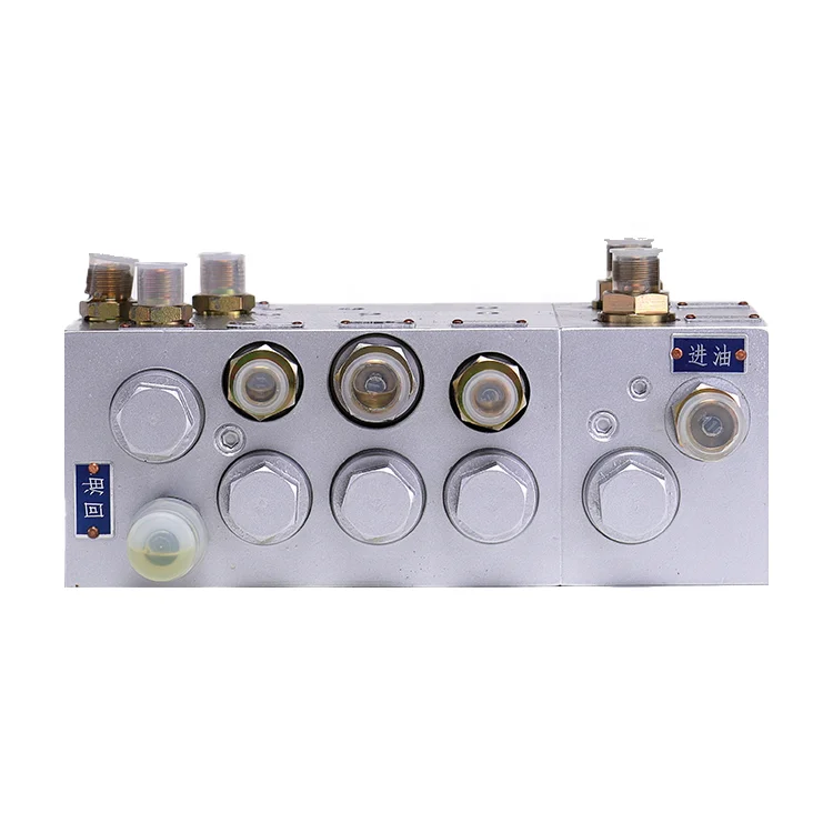 JINDUN Agricultural Machinery Parts WLF10M Harvester Spare Parts Hydraulic Manifold Solenoid Control Valve Block