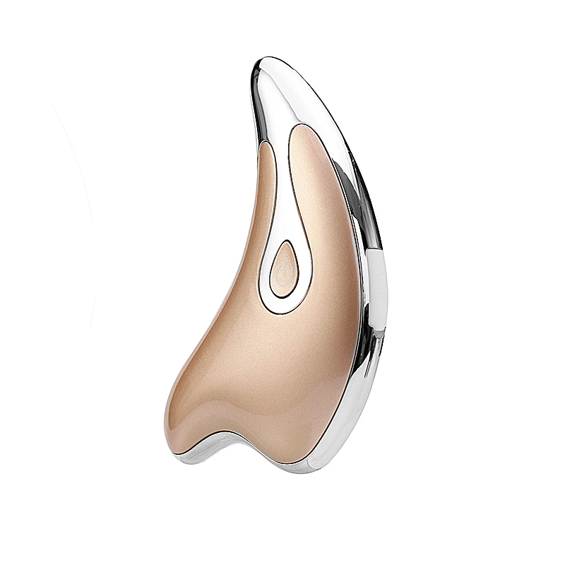 Best Facial Massage Galvanic Current Beauty Device Mini Triangle Skin Tighten Gua Sha Equipment Rechargeable