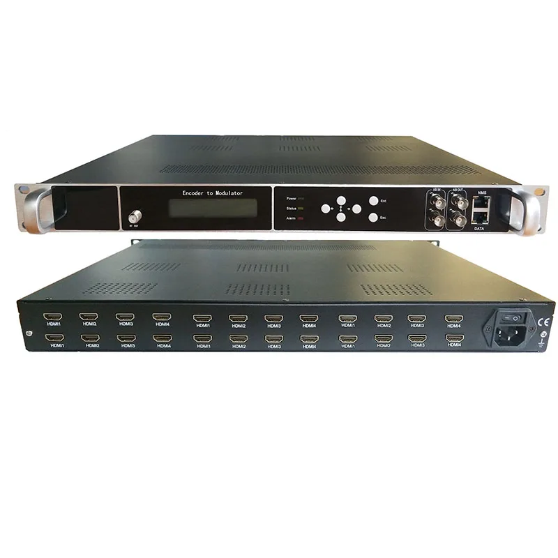 EX2404X  Encoder  Modulator latest cost-effective HD encoder modulator.  supports 4 / 8 / 12 / 16 / 20 / 24 channels input