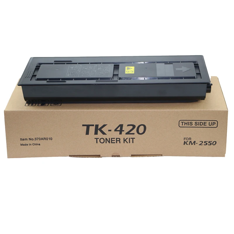 Черный тонер TK-420 Kyoceras тонер-картридж для KYOCERAs KM-1635 2035 2550 совместимый TK-418 TK428