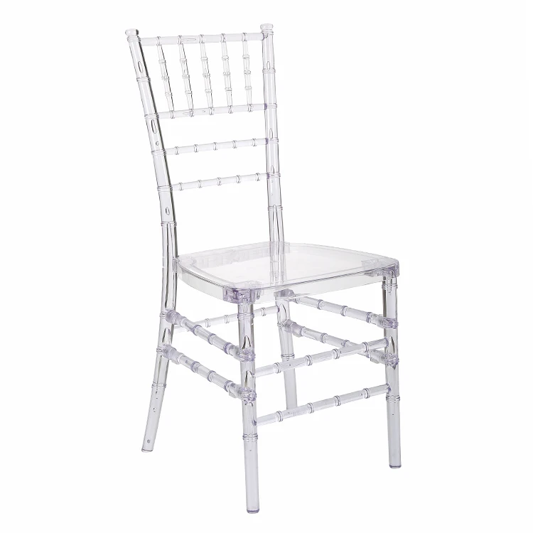 Wedding Furniture Resin Plastic Party Event Reception Transparent Clear Crystal Tiffany