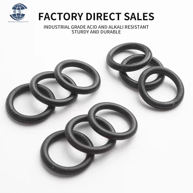 China Manufacturer O-Ring NBR 70 80 90 Shore Low Temperature Nitrile O-Ring Seal Nitrile O-Ring NBR Black Rubber O-Ring NBR