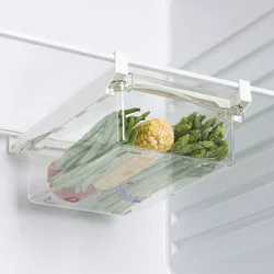 Fridge Food Pantry Freezer Clear Plastic Refrigerator Organizer Bins Egg racks Fruit Vegetable Storage Box