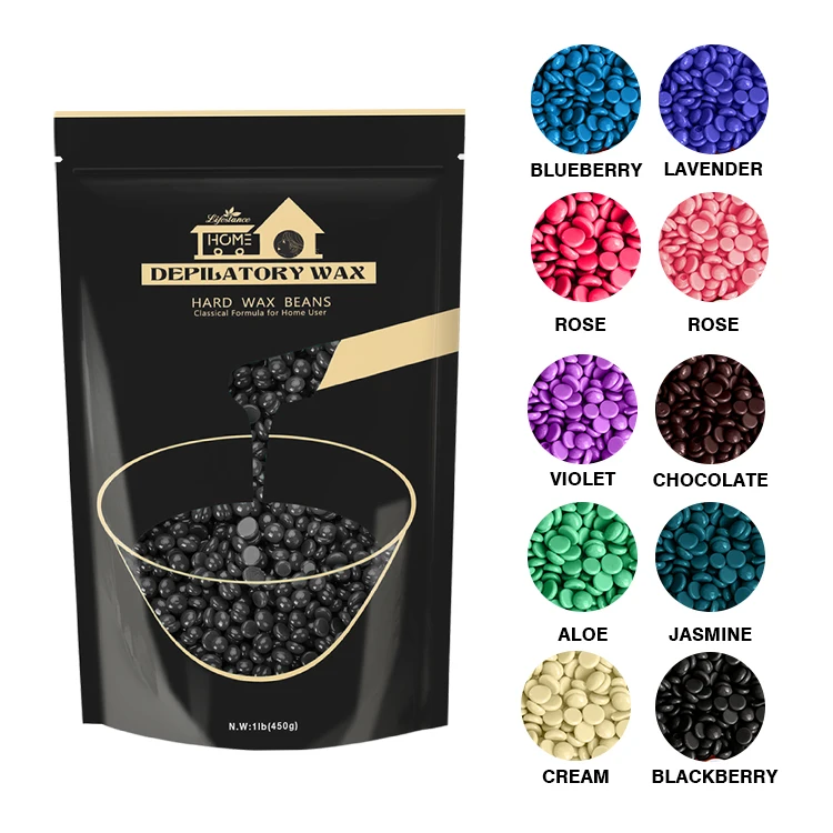 Lifestance черный воск для удаления волос MSDS безболезненный воск для депиляции горячая пленка воск для тела